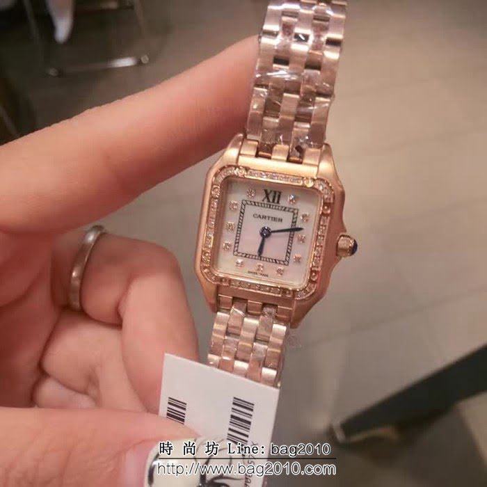 CARTIER卡地亞 爆款持續 獵豹系列 石英女表 WSS1623